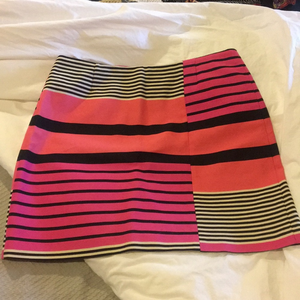 Color block skirt